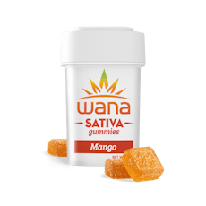 Sour Mango Sativa Gummies (100mg)