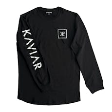 Kaviar | Premium Long Sleeve Shirt | Black | 30% off