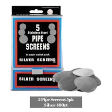 No Brand - Metal Pipe Screens - 5pk