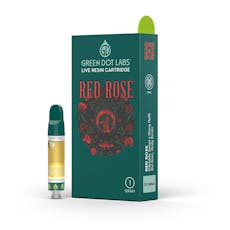 1g Red Rose GDL Live Resin Cart