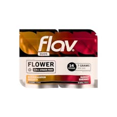 Flav | Duo | Butterscotch Biscotti X Sherbet | Hybrid x Indica | Flower | 14g