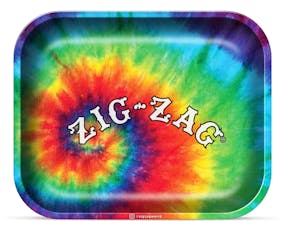 Zig-Zag Tie-Dye Rolling Tray (Large)