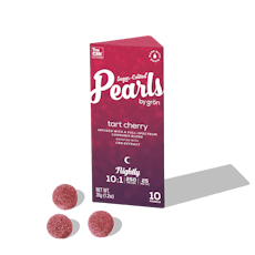 Gron | Pearls | Tart Cherry | Nightly | 1:10 THC:CBN | 10 Pack Gummies | 25mg