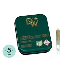 Dogwalkers - Animal Face SSU Flower Pre-Roll - 5 Pack - 1.75g