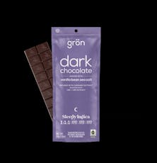 Gron - Dark Chocolate Bar 1:1:1 CBN:CBD:THC (Indica) - 100mg