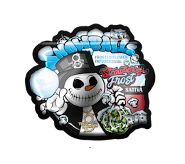 Strawberry Frost Snowballs