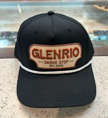 Glenrio Black Rope Hat - Puffy Letter Patch