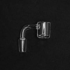 20mm Wide FlatTop Quartz Banger | 14mm Male