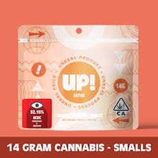 UP! - ACDC (Sativa) Cannabis Smalls 14g
