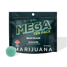 Gron: Hash Rosin Mega Pearl | Baja Blaze | Sativa | 1000mg | 10pk