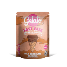 Gelato Edibles Last Bite 100 MG Milk Chocolate Carmel 10pk