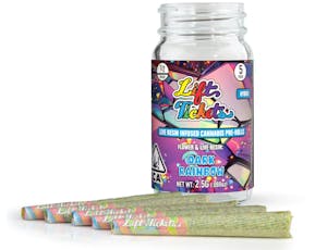 Lift Tickets 5 pack Infused 2.5g Dark Rainbow