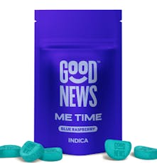 Good News Gummies Me Time Blue Raspberry (I) 100mg