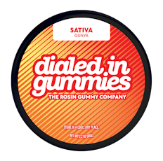 Dialed In | Classic Rosin Gummies 100mg | Guava
