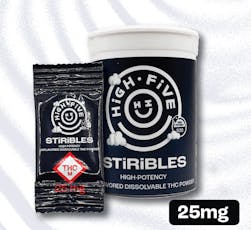 High Five: Edibles | STiRiBLES | Unflavored | 500mg | 20pk