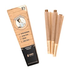 Blazy Susan 6pk Unbleached King Size Cones