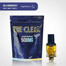 The Clear - Blueberry Distillate Cart .5g