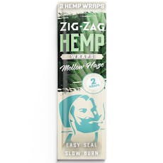 ZIG ZAG - WRAPS HEMP - MELLOW HAZE - 2PK