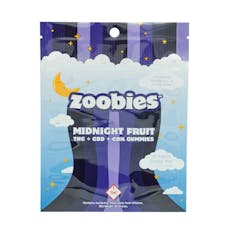 Zoobies | Midnight Indica | 50mg (10pk) CBN Gummies