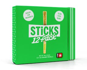 STICKS - Bahama Mama (S)/ Daytona 500 (H)/ Lavender Lemonade (I) 0.5g Variety Joint 12pk (Copy)