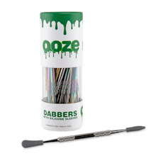 OOZE | STAINLESS STEEL DABBER w/SILICONE SLEEVE