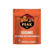 1000mg Gummies | Peak Tangerine (Sativa)