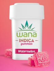 Wana Classics Gummies Watermelon Indica - 100mg