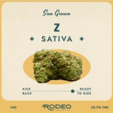 Rodeo Sun Grown Z. (S) 14g Flower (C0070000314)