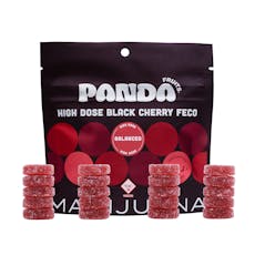 Panda: FECO Gummies | Black Cherry | 1000mg | 20pk