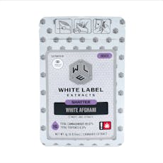 White Label - White Afghani Shatter - 1g