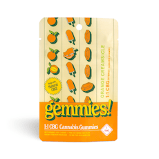 Orange Creamsicle 1:1 CBG Gemmies - 100mg