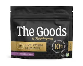 Elderberry Acai Live Rosin Gummies (100mg)