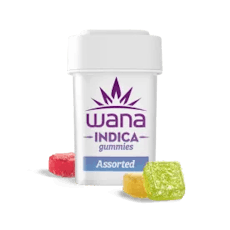 Sour Assorted Gummies Indica 10x10mg 100mg