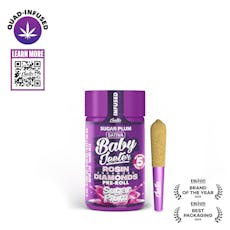 Jeeter Baby Quad-Infused Prerolls 2.5g Sugar Plum