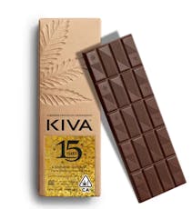 Kiva Bar Dark Chocolate Sea Salt 100mg
