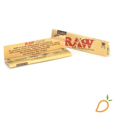 King Size SLIM Classic Rolling Papers RAW