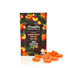 Smokies | Fruit Chews 100mg | Sour Peach