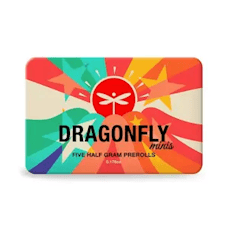 Dragonfly 2.5g Preroll 5pk Blue Nerds (H)