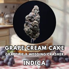 Flower - Grape Cream Cake - Top Shelf