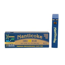 Nanticoke XSeries Cured Resin Premium Rechargeable Vape Pen 1g - Block Monster x Shot Caller
