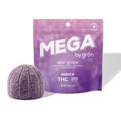 Sour Grape Mega Pearl (100mg)