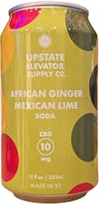 Upstate - African Ginger & Mexican Lime Soda - 10MG CBD