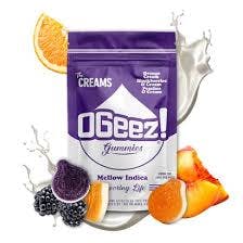 OGeez - The Creams Gummy 100mg - Mellow Indica