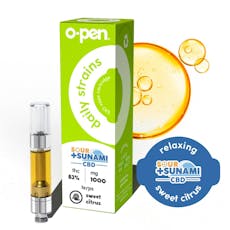 O.Pen | 1g Daily Strains Cart | Sour Tsunami | I