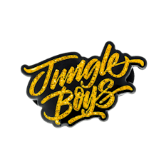 Stacked Emblem Pin | Gold