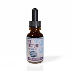 1:1 Pet Tincture for Small Dog & Cat 300mgCBG:300mgCBG by Earthbound Remedies