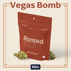 ROOTED - PREPACK - 3.5G - VEGAS BOMB - INDICA