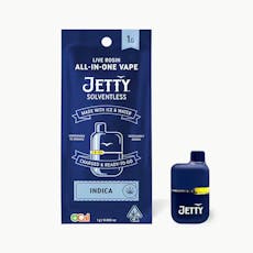 Jetty - Garlic Butter (Indica) Solventless All-In-One Vape 1g