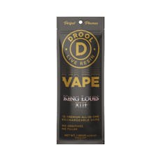 Drool | Live Resin Disposable | King Louis XIII | Indica
