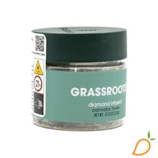 3.5g Blue Lobster Prepackaged Diamond Flower Grassroots
